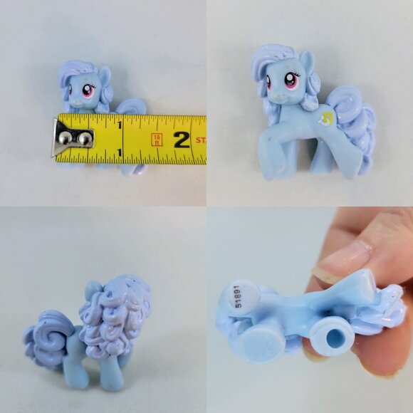 My Little Pony Lot Pinkie Pie Apple Jack Belle Button Coco Pommel Shoe Shine Sta - Picture 8 of 16